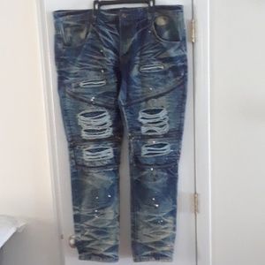 Men Jeans Smoke Rise